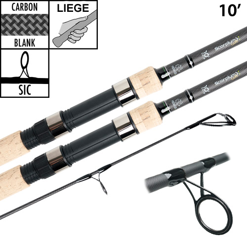 Canne Prowess Scorpium X 10' 3lbs Full Cork (les 2)