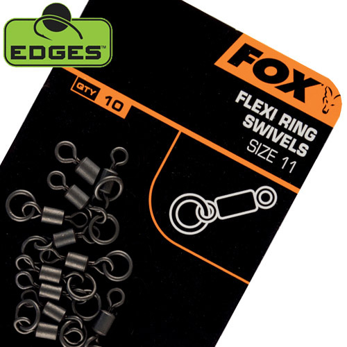 Fox Edges Ring Swivel Tamanho 11 (x10)