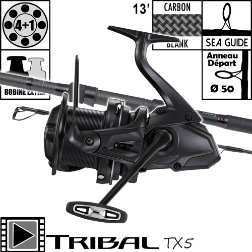 Ensemble Shimano TX-5B Carp Intensity 13' 3.5lbs Ultegra 14000 XTE