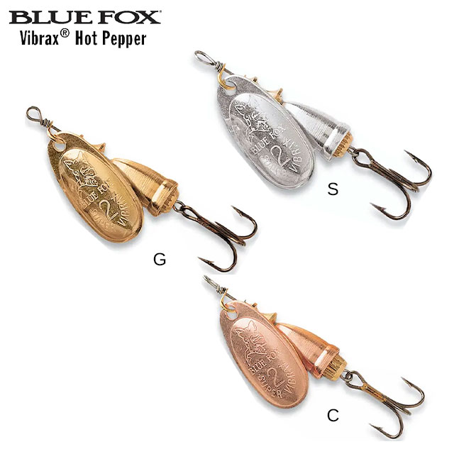 Leurre Vibrax Original Blue Fox 2 6g