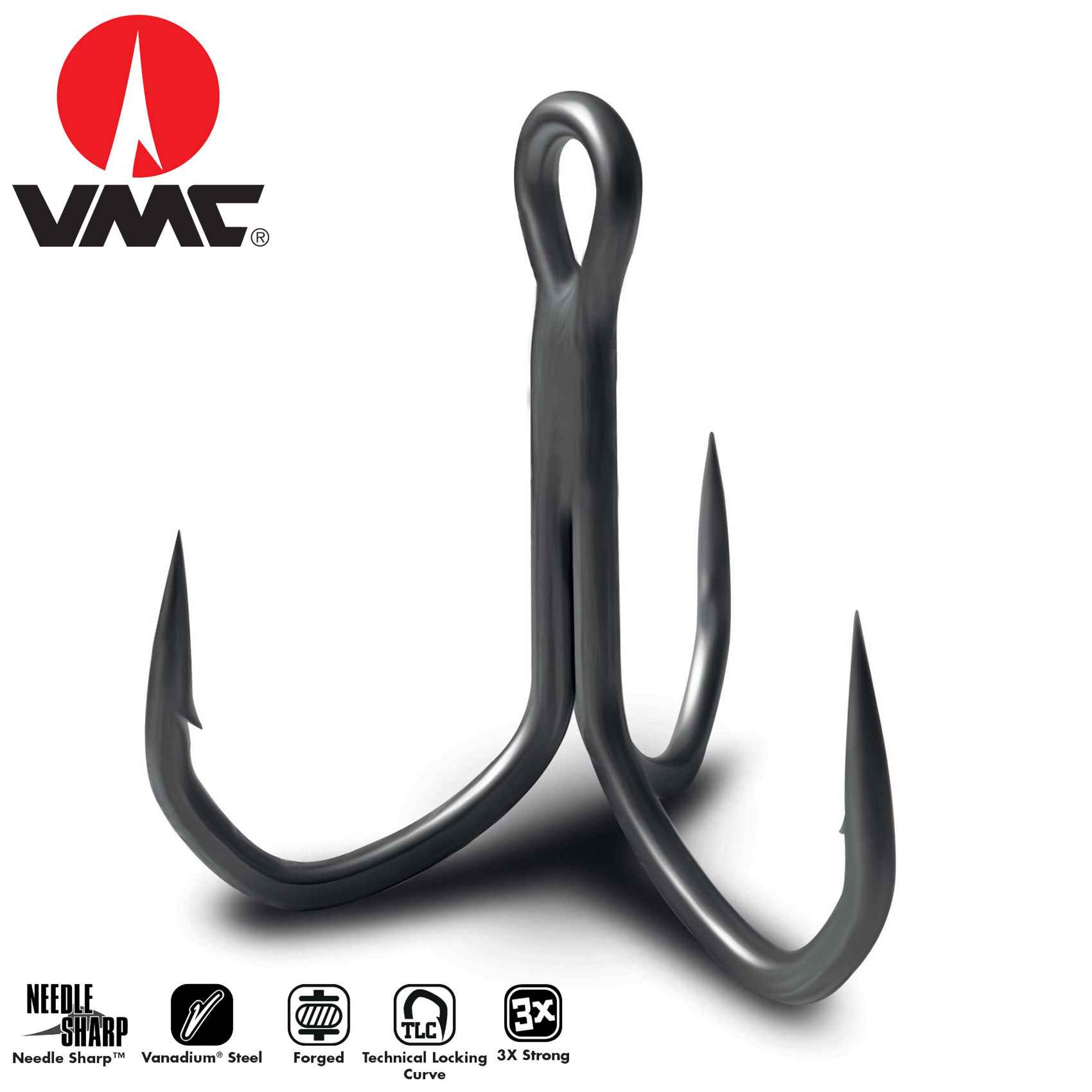 Hameçons Triples VMC Kaptain 7557CT