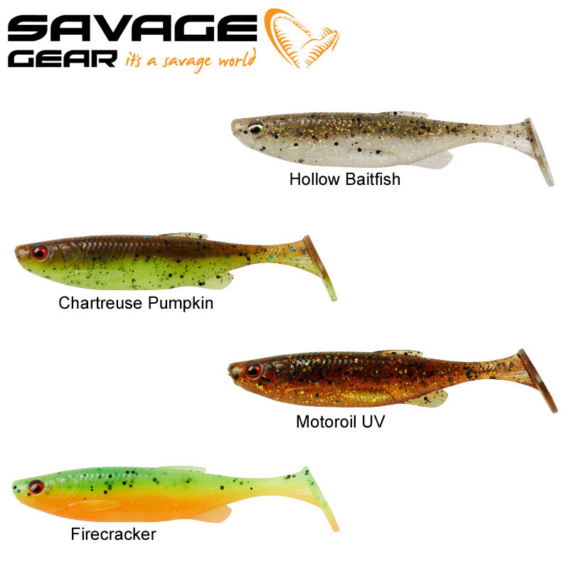 Leurre Savage Gear Fat Minnow T-Tail 10.5cm 11g (les 5)