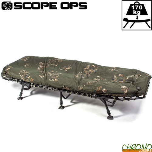 Nash Scope Ops 4 Fold Sleep System Bed Chair 4 Seasons Chrono Carp C