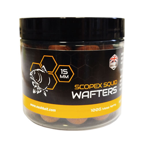 Bouillettes Equilibrées Nash Scopex Squid Wafters 15mm 100g
