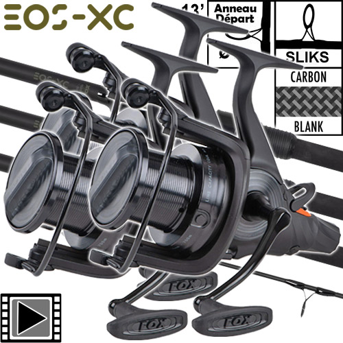 Canne Fox EOS-XC 50mm 13' 3.5lbs Full Shrink EOS FS 14000 (les 3)
