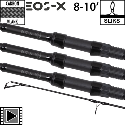 Fox EOS X Traveller 8-10' 3.5lbs Full Shrink Rod (x3)