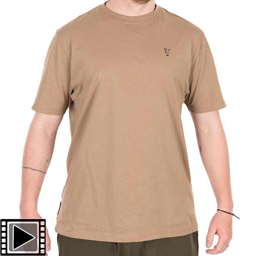 T-Shirt Fox Collection Tan Ltd