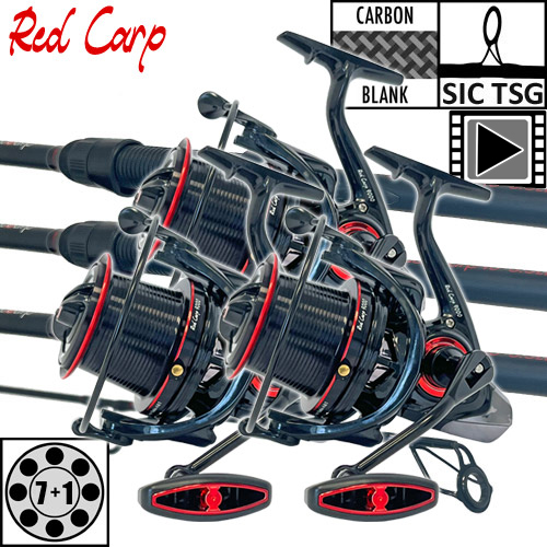 Ensemble Ccarp Red Carp 10' 9000 (les 3)