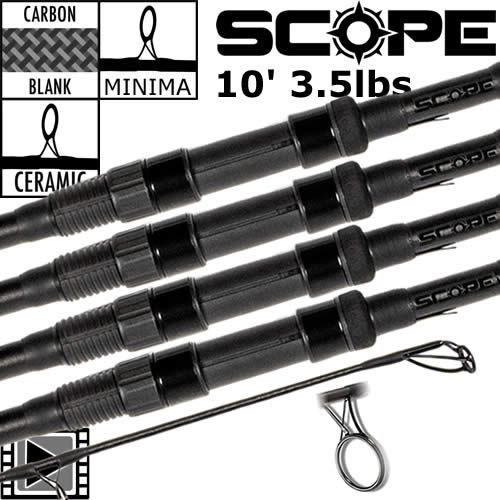 Canne Nash Scope 10' 3.5lbs CG (les 4)