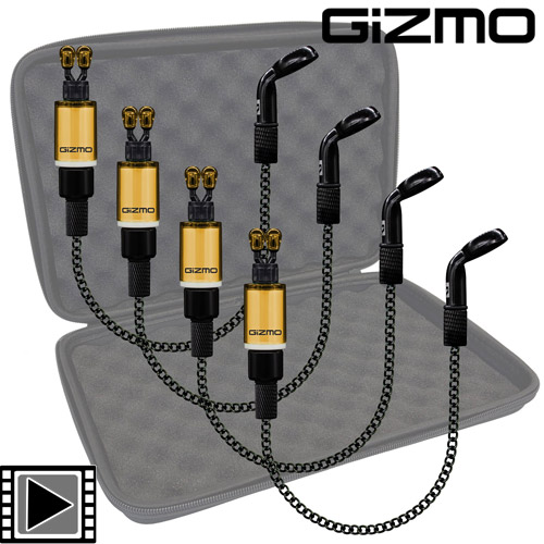 Sonik 4 Hangers Gizmo Litez Bobbins Set Yellow