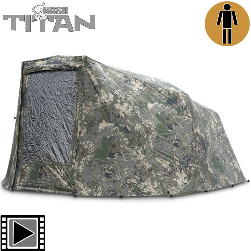 Nash New Titan T1 Camo Pro 1 Man (Overwrap only)
