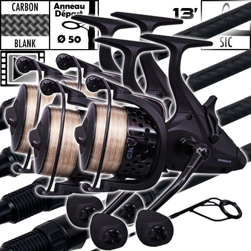 Ensemble Starbaits D-Scover 50mm 13' 3.5lbs CX 5000 FS (les 4)