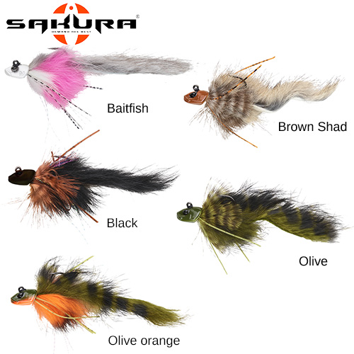 Streamer Jig Sakura Chabio ZN - Taille M - 2.5g