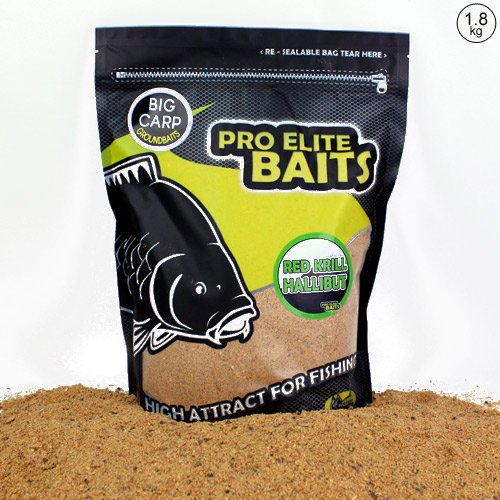 Pro Elite Method Mix Baits Ground Bait Robin Red Krill & Halibut 1.8KG