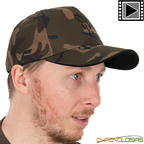 Casquette fox snapback cap black camo – Chrono Carpe ©