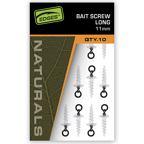 Vis à Appâts Fox Edges Bait Screw Long 11mm (par 10)