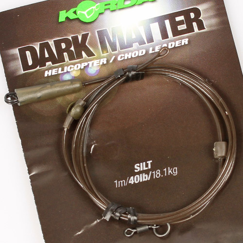 Korda Dark Matter Leader Heli 40lbs Montagem
