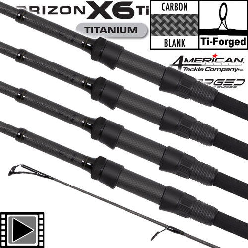 Canne Horizon X6 Ti Explorer 8-10' 3.75lbs (les 4)