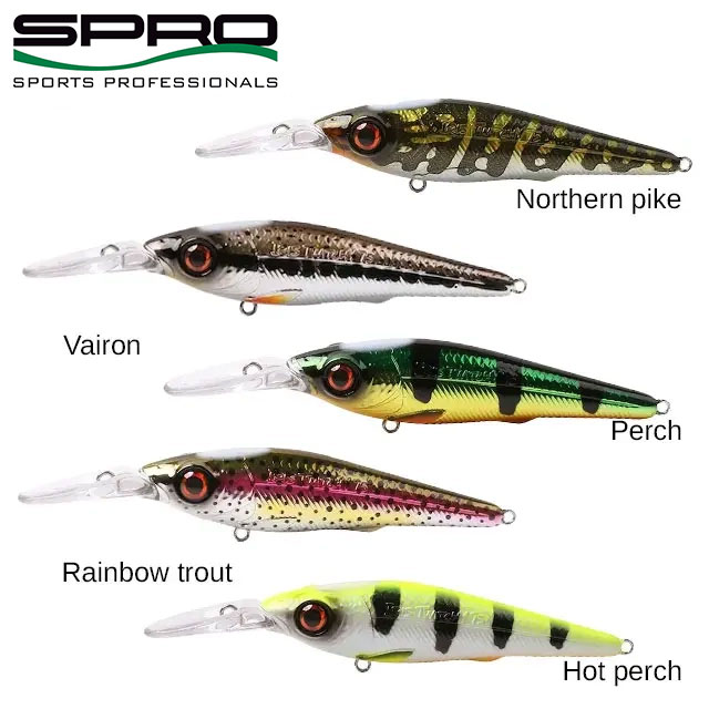 Leurre Spro Iris Twitchy HL 7,5cm