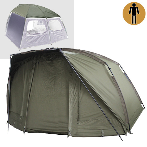 Sonik AXS-V2 Bivvy 1 man (Bivvy + Vapour Cap)