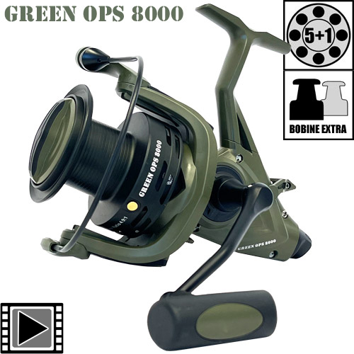 Ccarp Green OPS 8000 Freespool Carretel