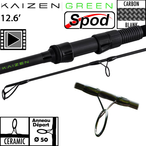 Canne Korda Kaizen Green Ceramic Spod 50mm 12'6 5lbs