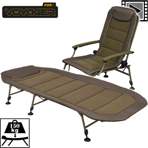 Pack Bed Level Chair Fox Voyager Large