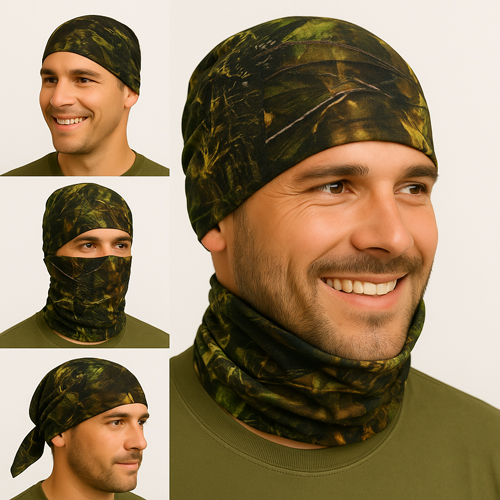Extra Carp Multi-Function Headband Fil Fish Camou