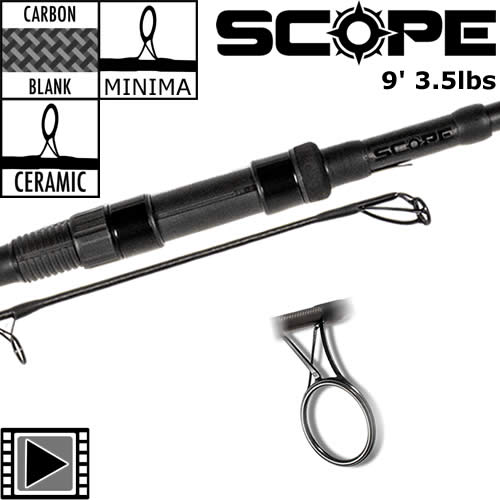 Caña Nash Scope 9' 3.5lbs
