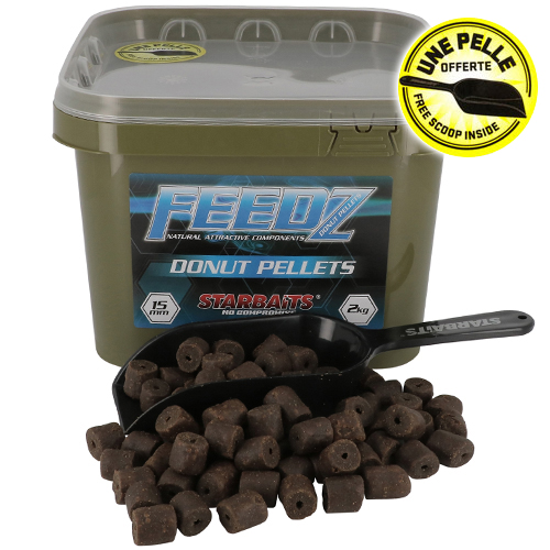 Pellets Starbaits Feedz Donut 15mm 2kg