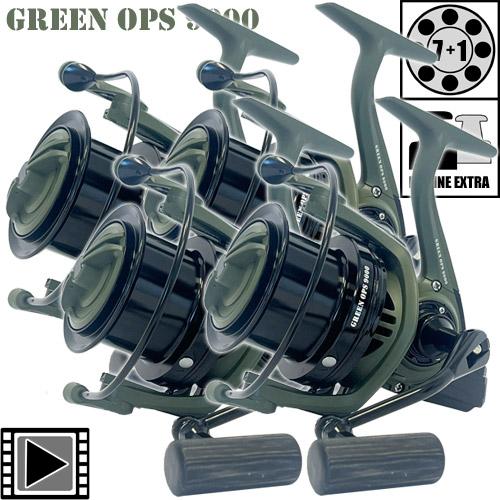 Ccarp Green OPS 9000 Rolle (x4)