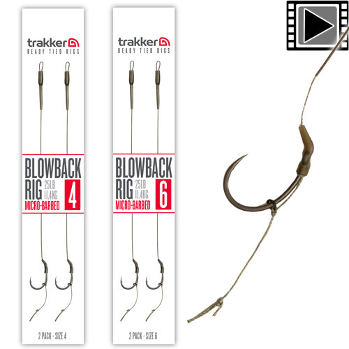 Bas de Ligne Trakker Blowback Rig (par 2)