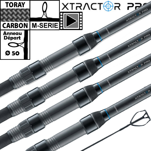 Caña Sonik Xtractor Pro 9' 3.25lbs (x4)
