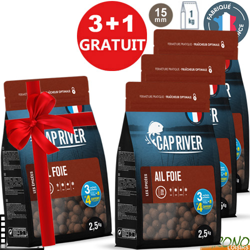 CarpeXpert Bouillettes Pepper Pulse 15 Ou 20mm - Hyperprotéinées 22% - Diffusion 22h - 1kg - Appât Carpe Toutes Saisons