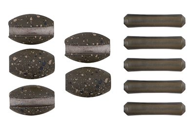 Lest Fox Edges Tubing Tungsten Sinker Kit (par 5) - description 01