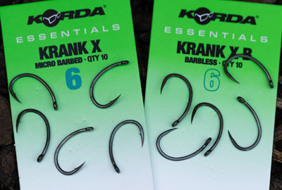 Hameçon korda Essentials Krank X (par 10) - description 01