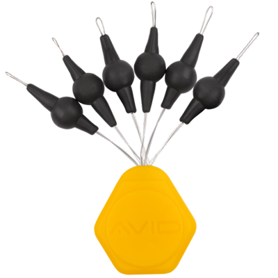 Perle Avid Carp Outline Tungsten Naked Heli Beads (par 6) - description 01