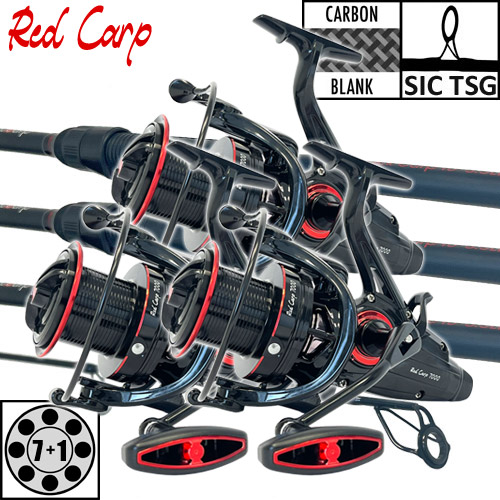 Ensemble Ccarp Red Carp 12' 7000 (les 3)