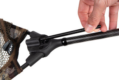 Epuisette Fox Lever-Lok Landing Net 42'' manche 2 parties - description 14