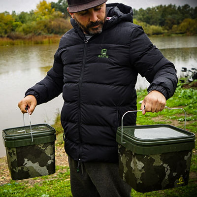 Seau Pro Elite Baits Camou 10L - description 01