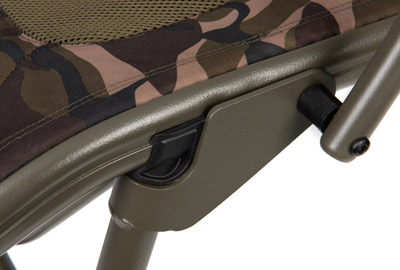 Pack Bed Level Chair Fox Duralite SS Recliner Arm - description 27