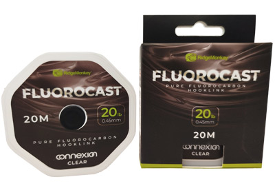 RidgeMonkey Connexion Fluorocast Fluorocarbon 0.45mm 20m - description 03