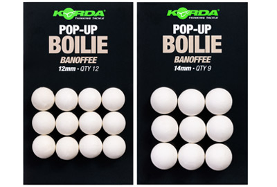 Bouillette Korda Plastic Pop Up Banoffee White 14mm (par 9) - description 04