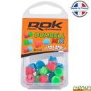 rok-zig-dumbell-mix-9mm-green-blue-red-x18