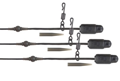 Kit Montage Fox Edges Naturals Heli-Clip 50lbs Leadcore (par 3) - description 01