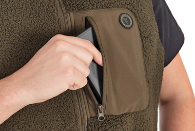 Gilet sans Manches Fox Olive Sherpa Hybrid - description 04