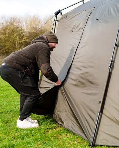 Abri Nash Bank Life Gazebo (Abri + Surtoile Skull Cap) - description 08