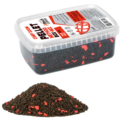 Pellets Carp Zoom Fluo Plus Method Box 500g Rouge - description 01