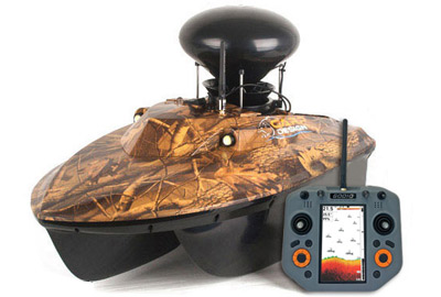 Carp Design  V70 Echo GPS Bait Boat + Bait Dispenser