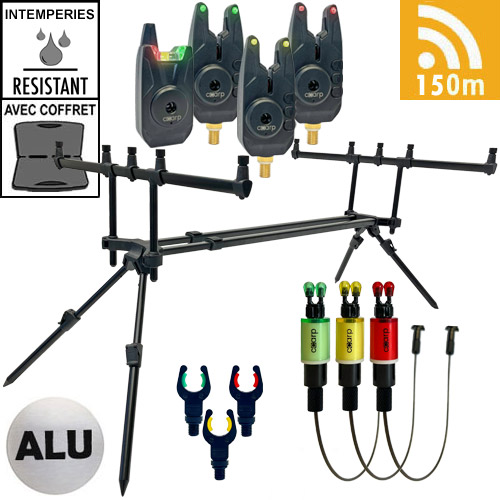 Pack Détection Ccarp VTS 3D Black Pod Wigglers